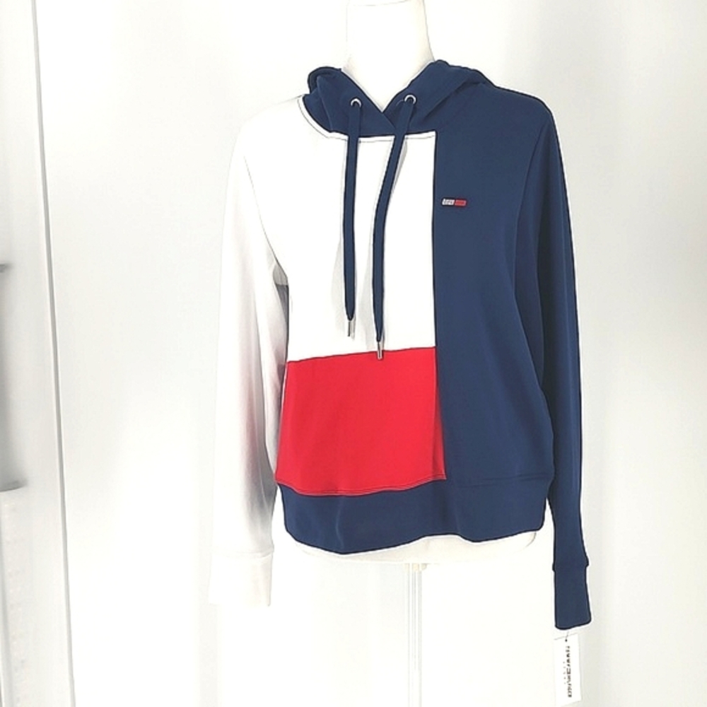 New With Tag Tommy Hilfiger Sport Women's White Hoodie